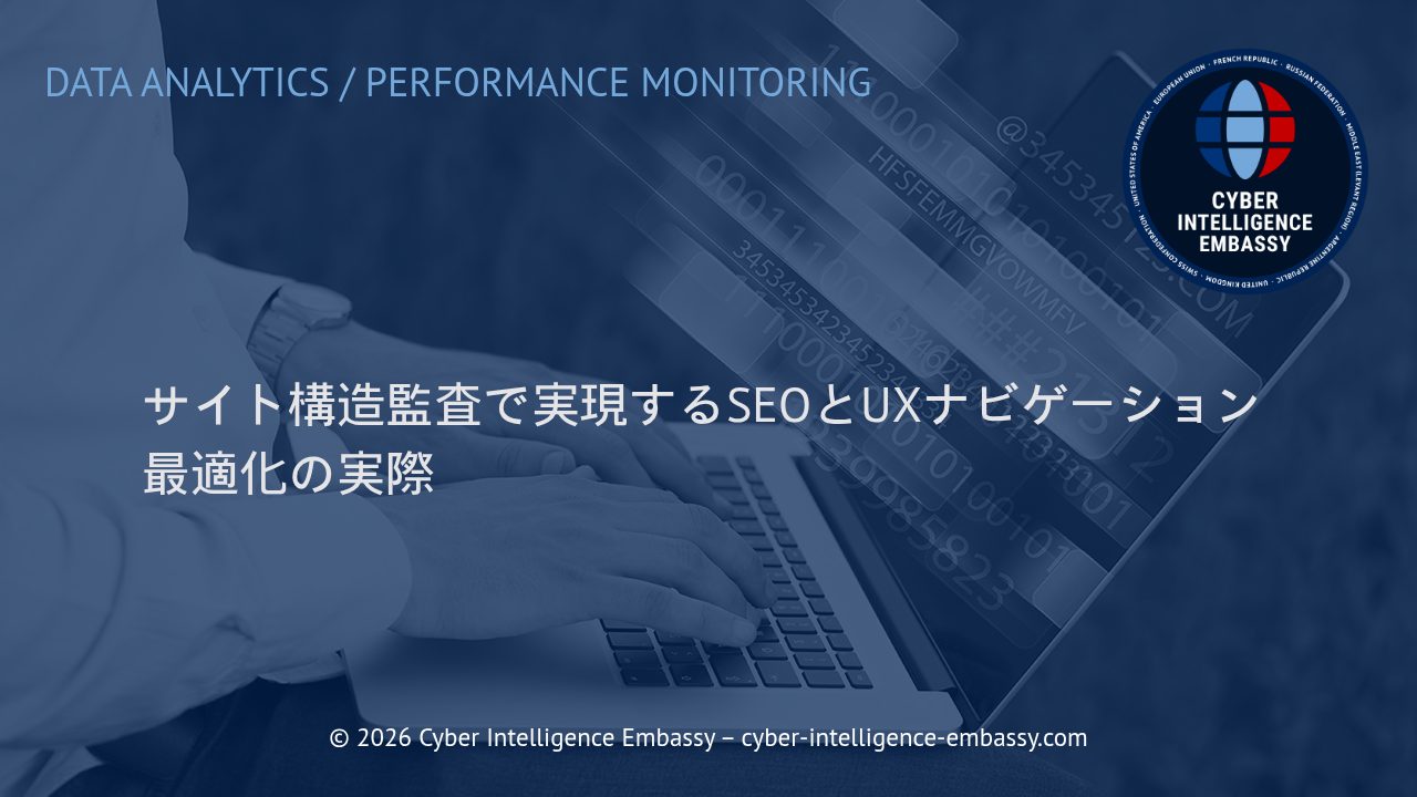サイト構造監査で実現するSEOとUXナビゲーション最適化の実際