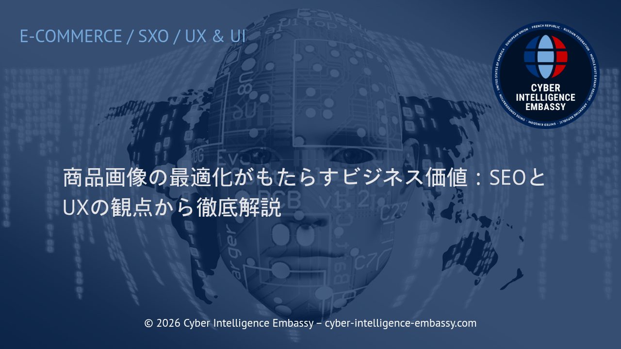 商品画像の最適化がもたらすビジネス価値：SEOとUXの観点から徹底解説