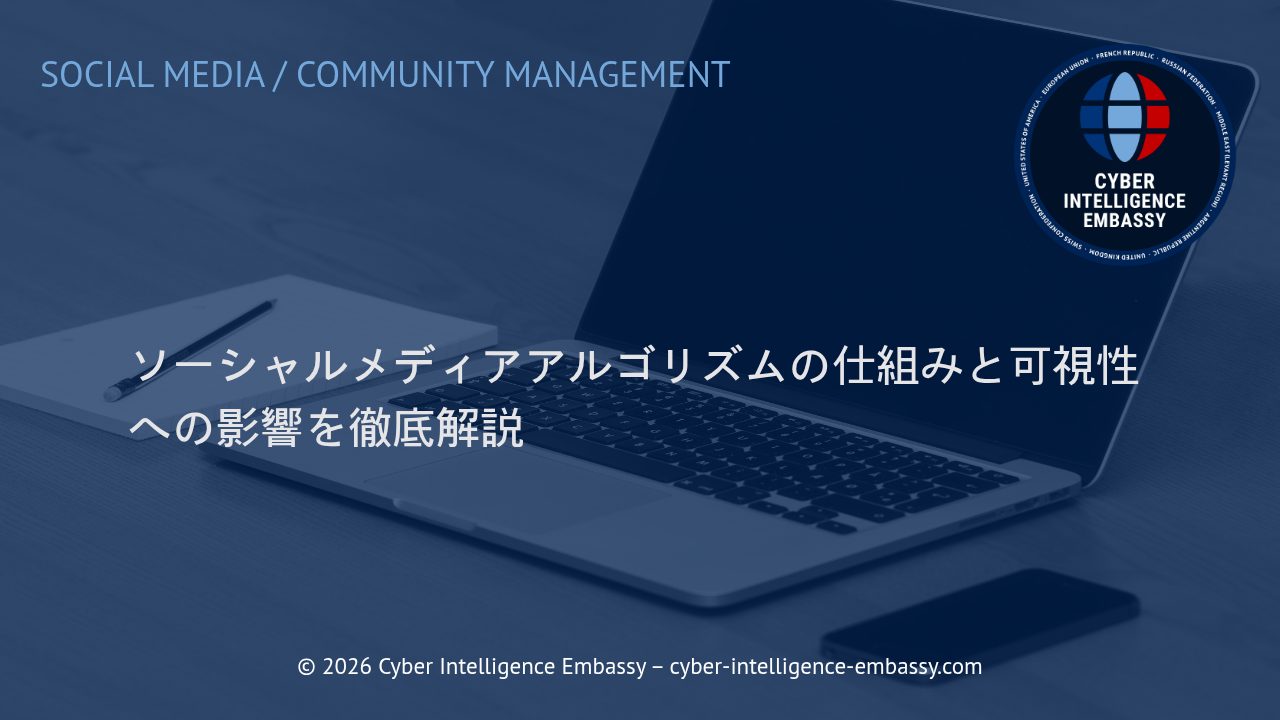 ソーシャルメディアアルゴリズムの仕組みと可視性への影響を徹底解説