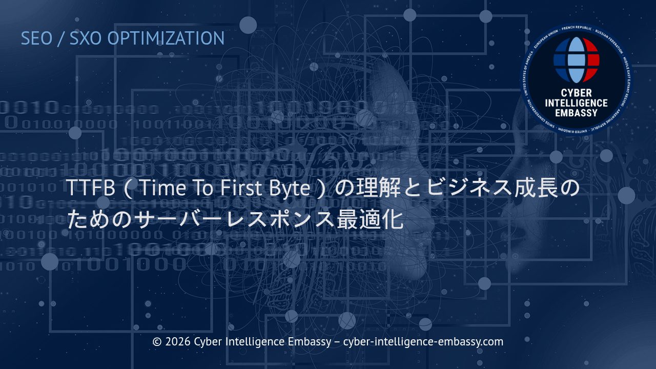 TTFB（Time To First Byte）の理解とビジネス成長のためのサーバーレスポンス最適化
