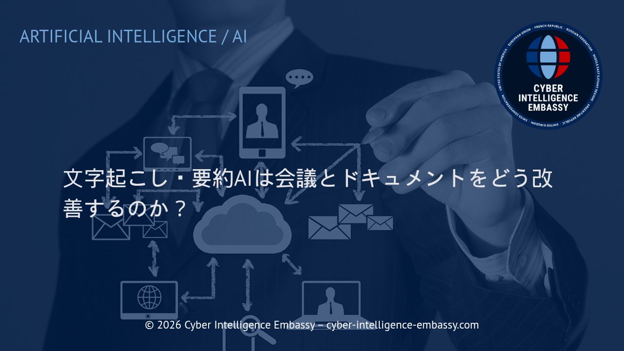 文字起こし・要約AIは会議とドキュメントをどう改善するのか？