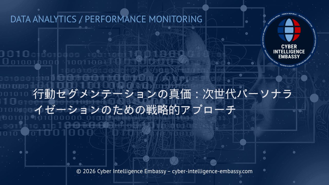 行動セグメンテーションの真価：次世代パーソナライゼーションのための戦略的アプローチ