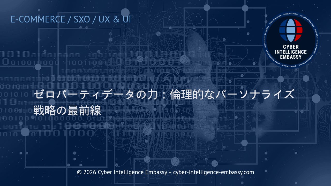 ゼロパーティデータの力：倫理的なパーソナライズ戦略の最前線