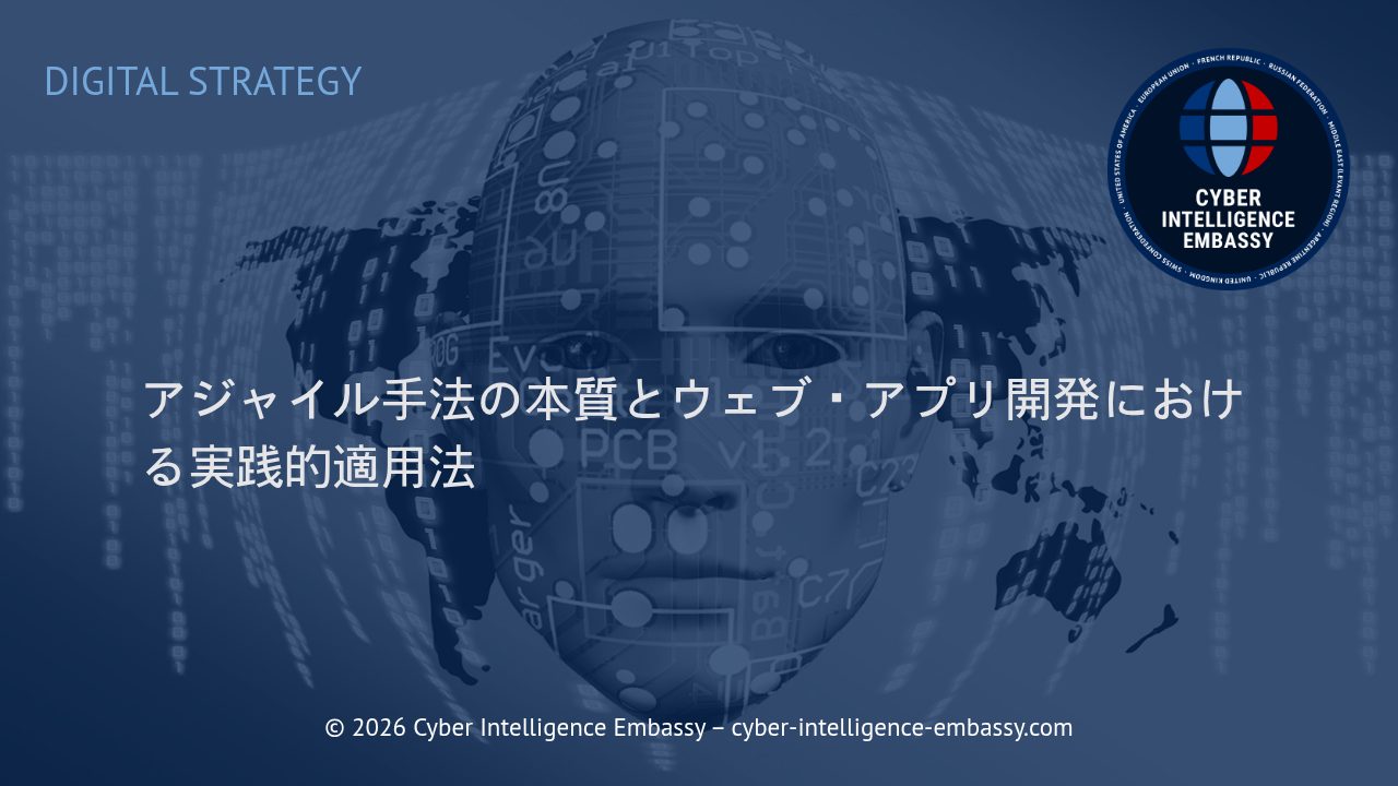アジャイル手法の本質とウェブ・アプリ開発における実践的適用法