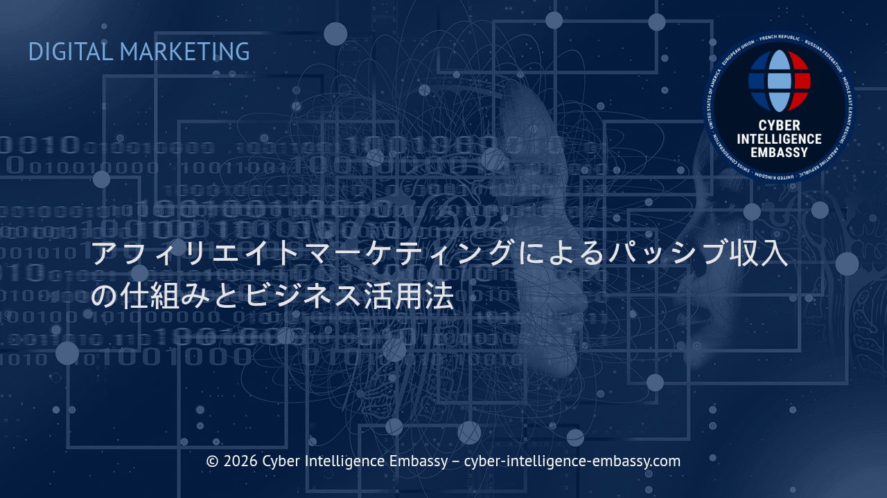 アフィリエイトマーケティングによるパッシブ収入の仕組みとビジネス活用法