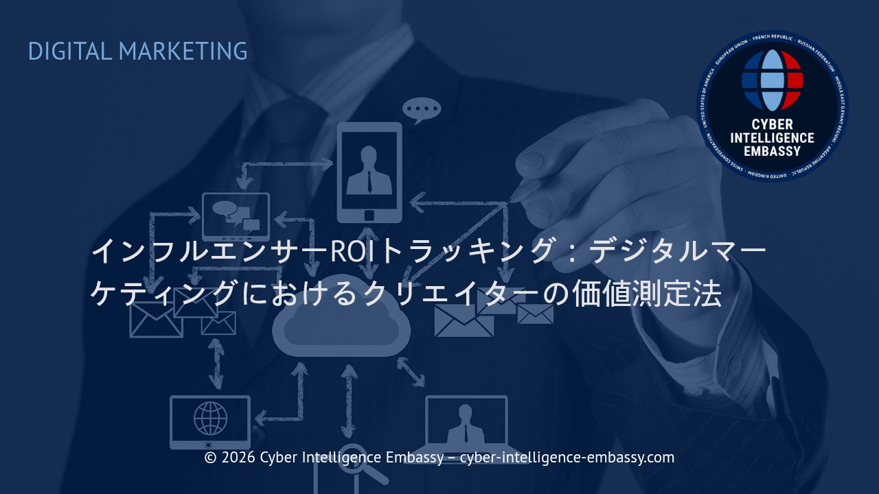 インフルエンサーROIトラッキング：デジタルマーケティングにおけるクリエイターの価値測定法
