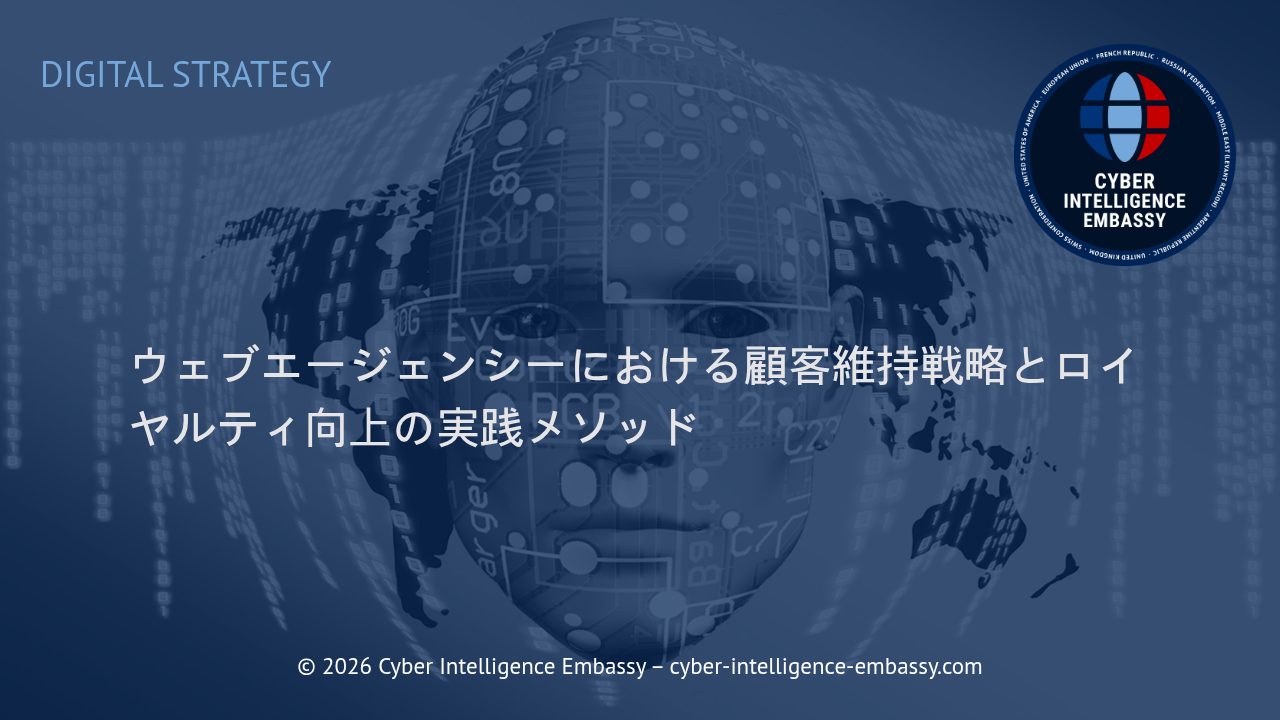 ウェブエージェンシーにおける顧客維持戦略とロイヤルティ向上の実践メソッド