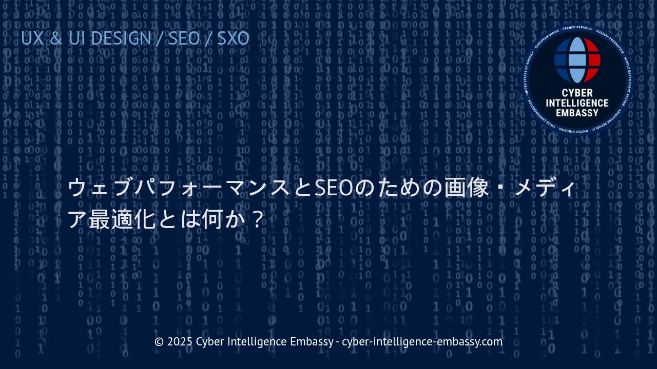 企業ウェブサイト成長の鍵：画像・メディア最適化で実現するウェブパフォーマンスとSEO向上