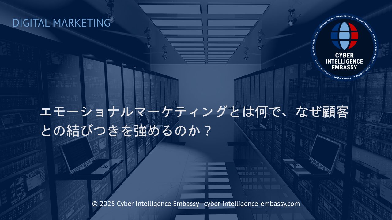 エモーショナルマーケティング：顧客の心を動かす最新戦略