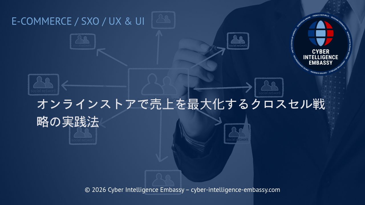 オンラインストアで売上を最大化するクロスセル戦略の実践法