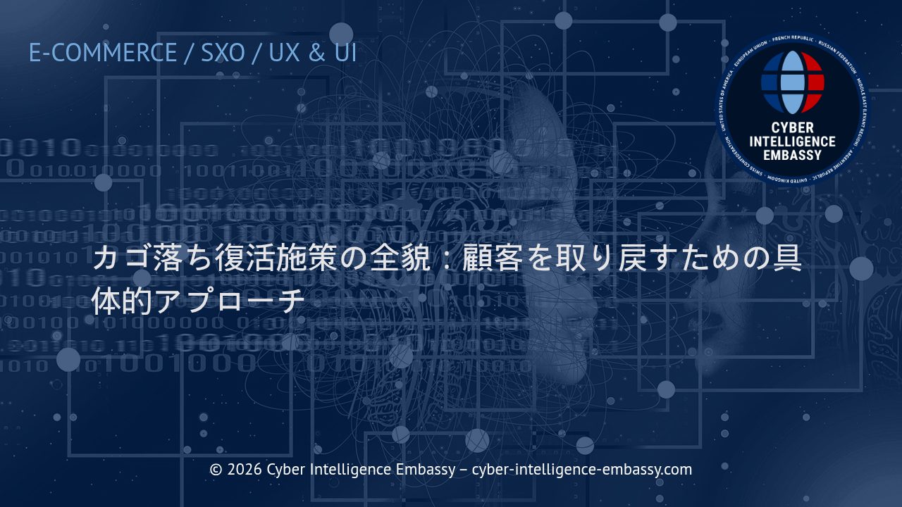 カゴ落ち復活施策の全貌：顧客を取り戻すための具体的アプローチ