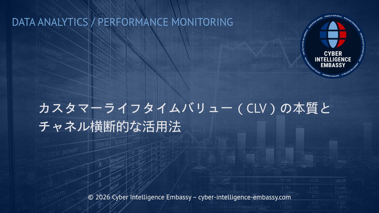 カスタマーライフタイムバリュー（CLV）の本質とチャネル横断的な活用法