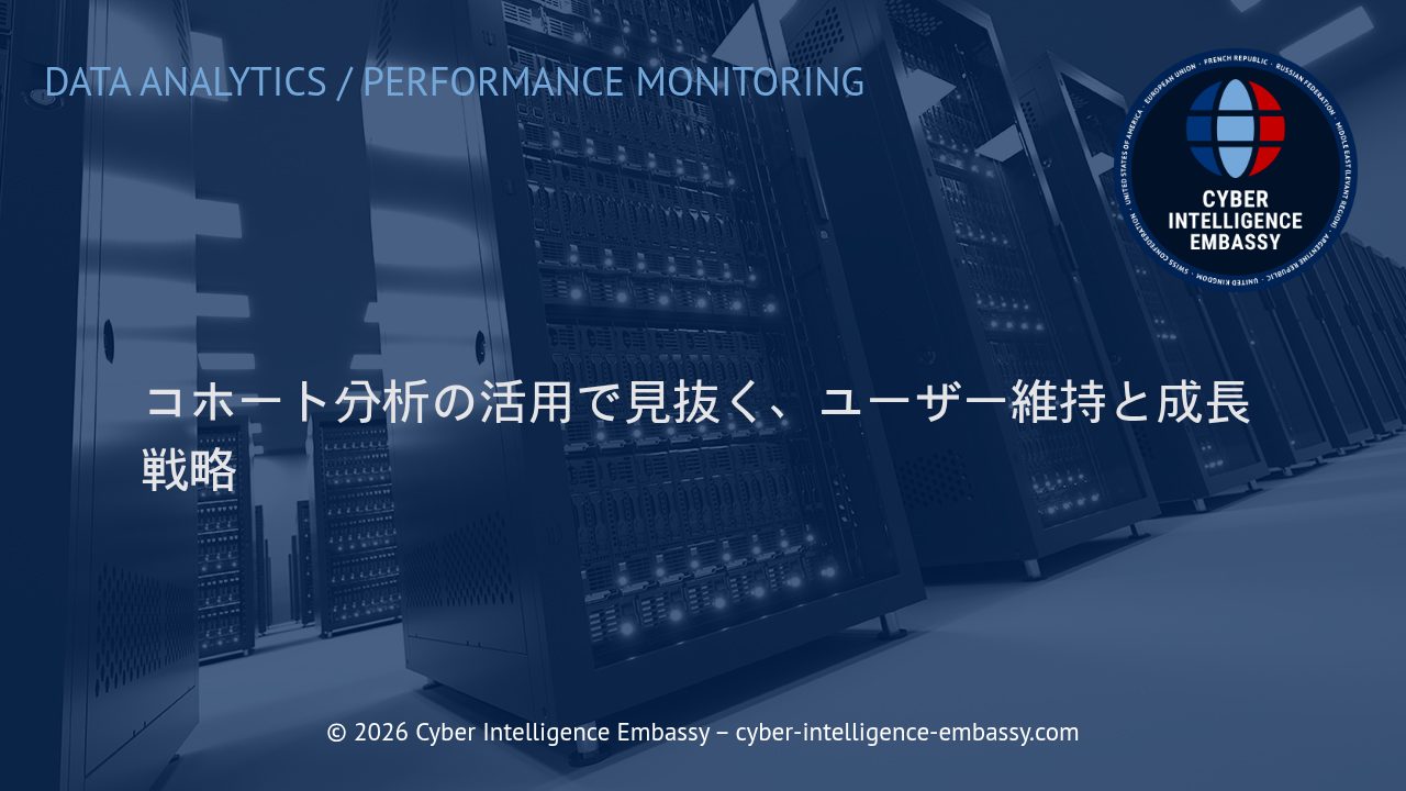 コホート分析の活用で見抜く、ユーザー維持と成長戦略