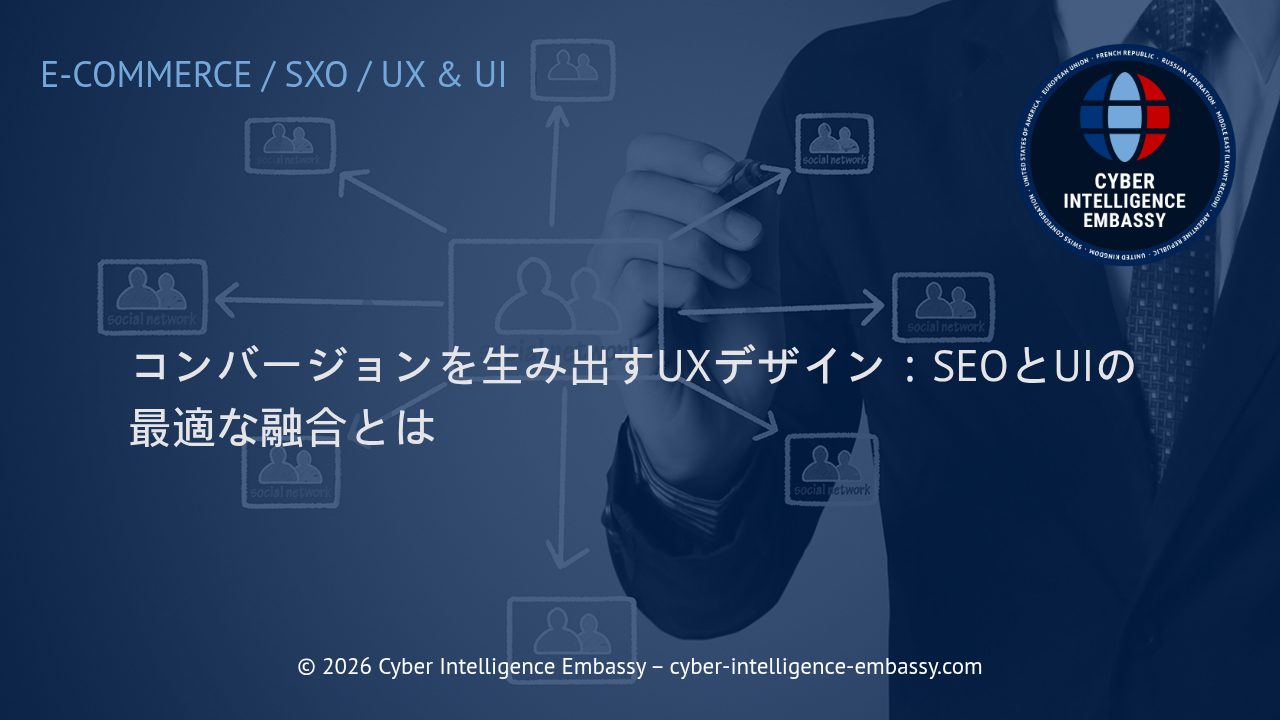 コンバージョンを生み出すUXデザイン：SEOとUIの最適な融合とは