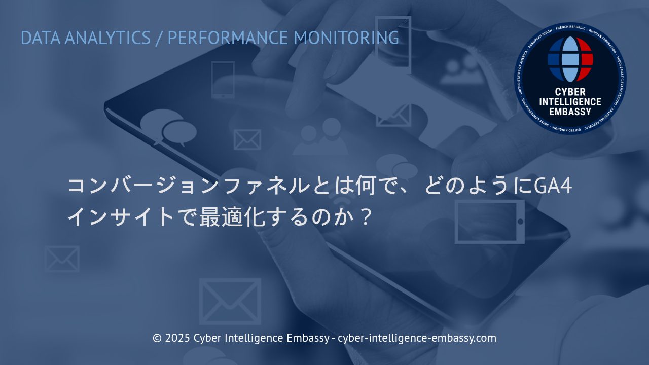 コンバージョンファネルの本質とGA4を活用したビジネス最適化戦略