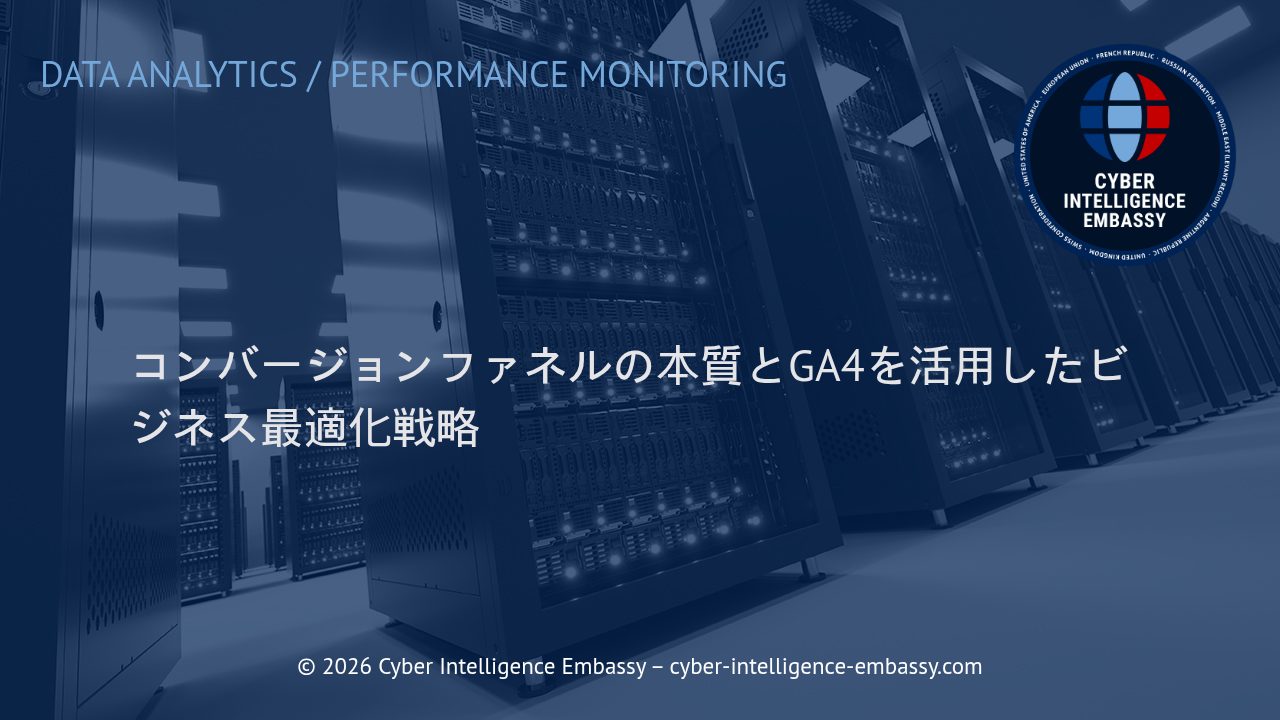 コンバージョンファネルの本質とGA4を活用したビジネス最適化戦略