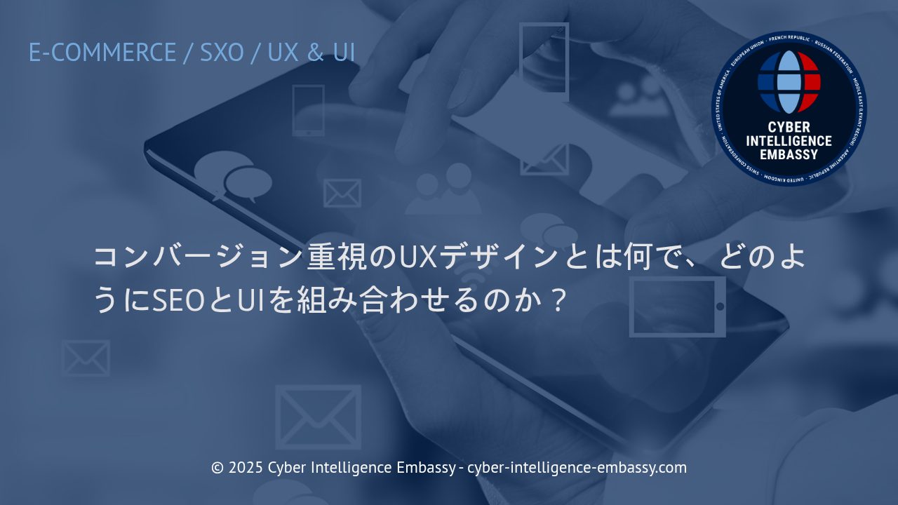 コンバージョンを生み出すUXデザイン：SEOとUIの最適な融合とは
