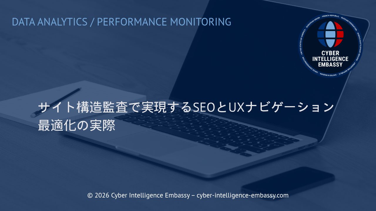 サイト構造監査で実現するSEOとUXナビゲーション最適化の実際