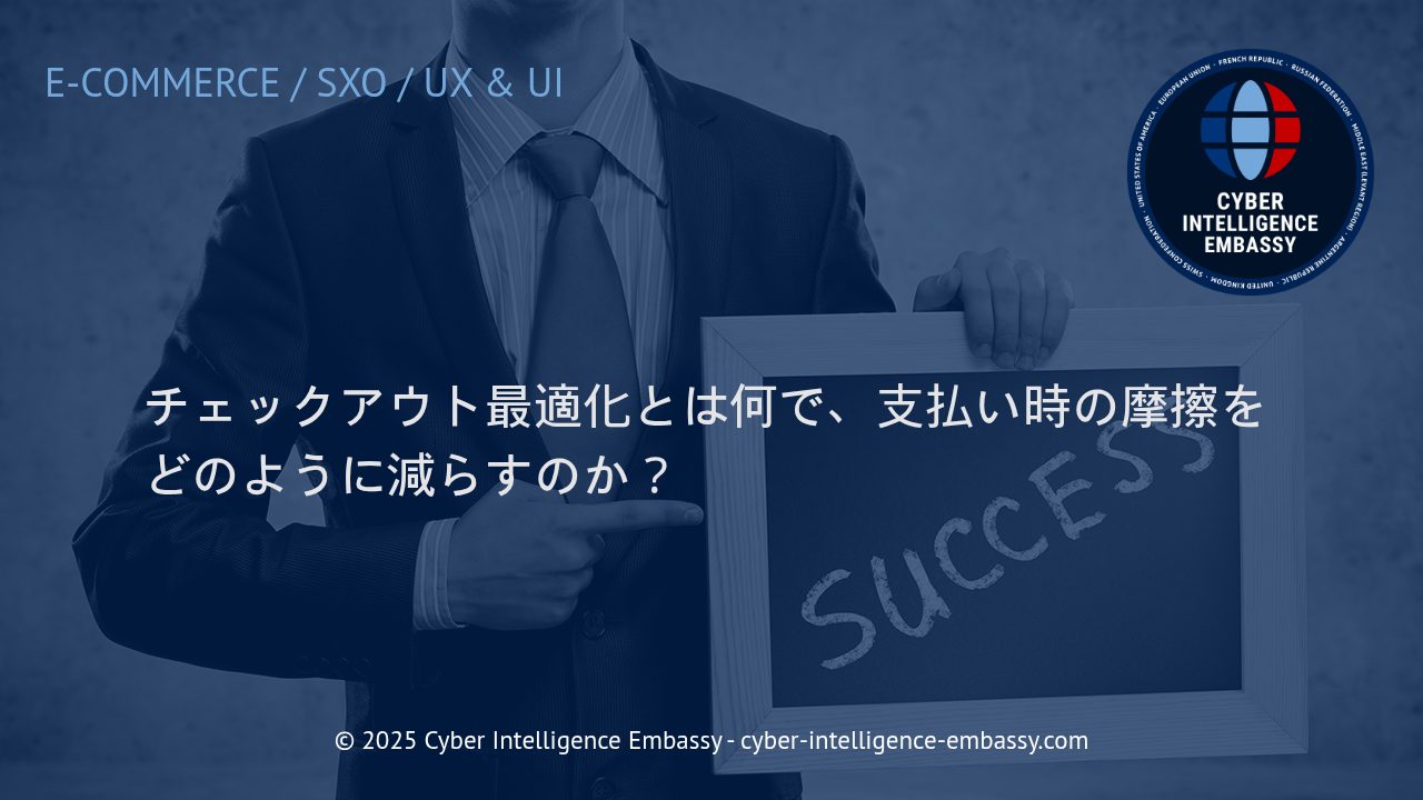 デジタル時代の競争力強化：チェックアウト最適化と支払い摩擦の低減戦略