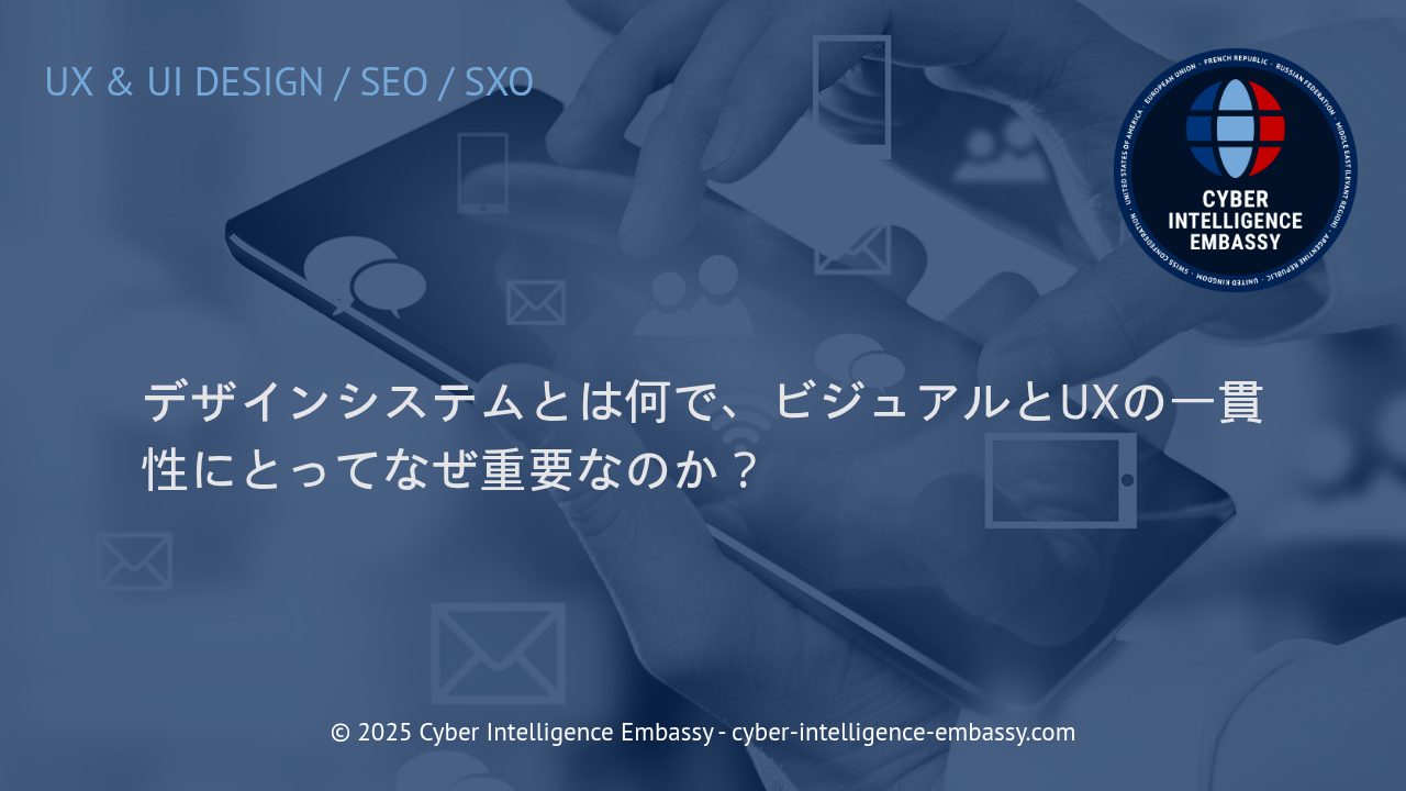 デザインシステムがもたらすビジュアルとUXの一貫性