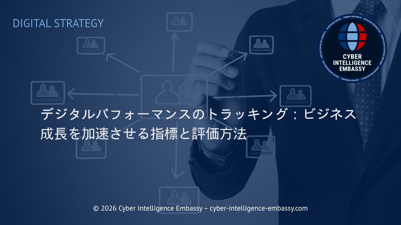 デジタルパフォーマンスのトラッキング：ビジネス成長を加速させる指標と評価方法