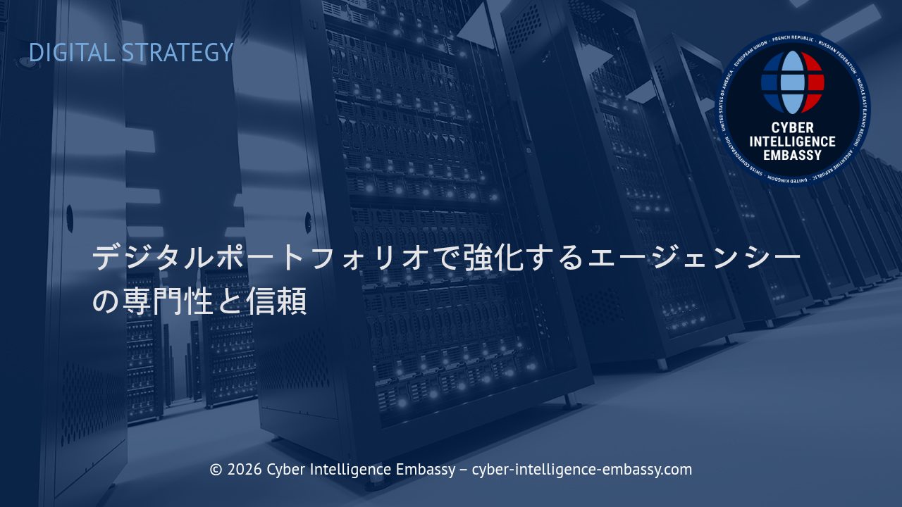 デジタルポートフォリオで強化するエージェンシーの専門性と信頼