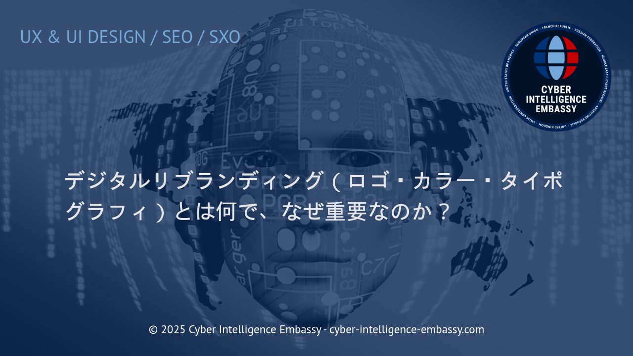 ビジネス成長の鍵となるデジタルリブランディング──ロゴ・カラー・タイポグラフィの再定義