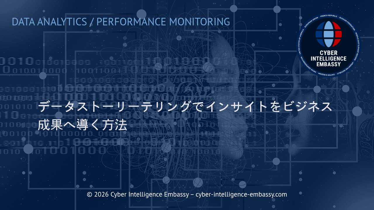 データストーリーテリングでインサイトをビジネス成果へ導く方法
