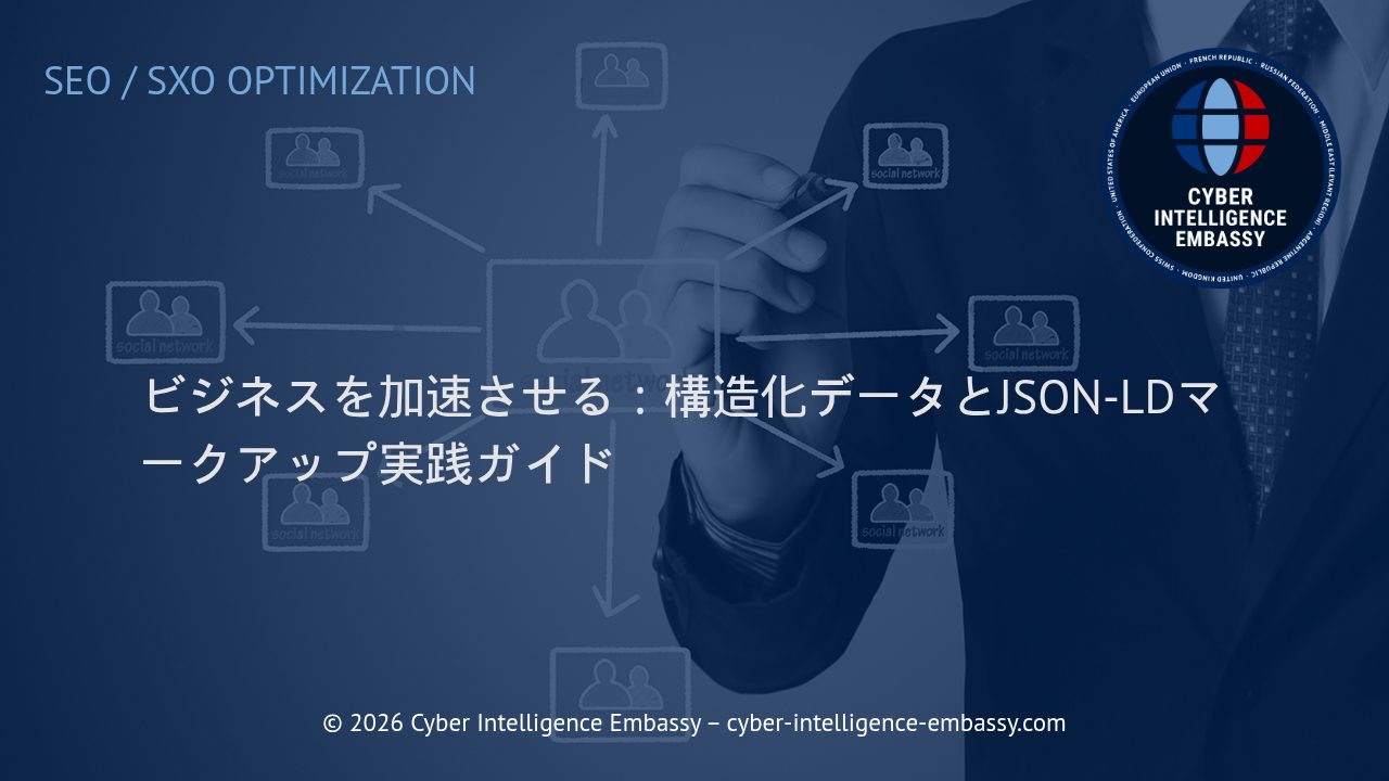 ビジネスを加速させる：構造化データとJSON-LDマークアップ実践ガイド