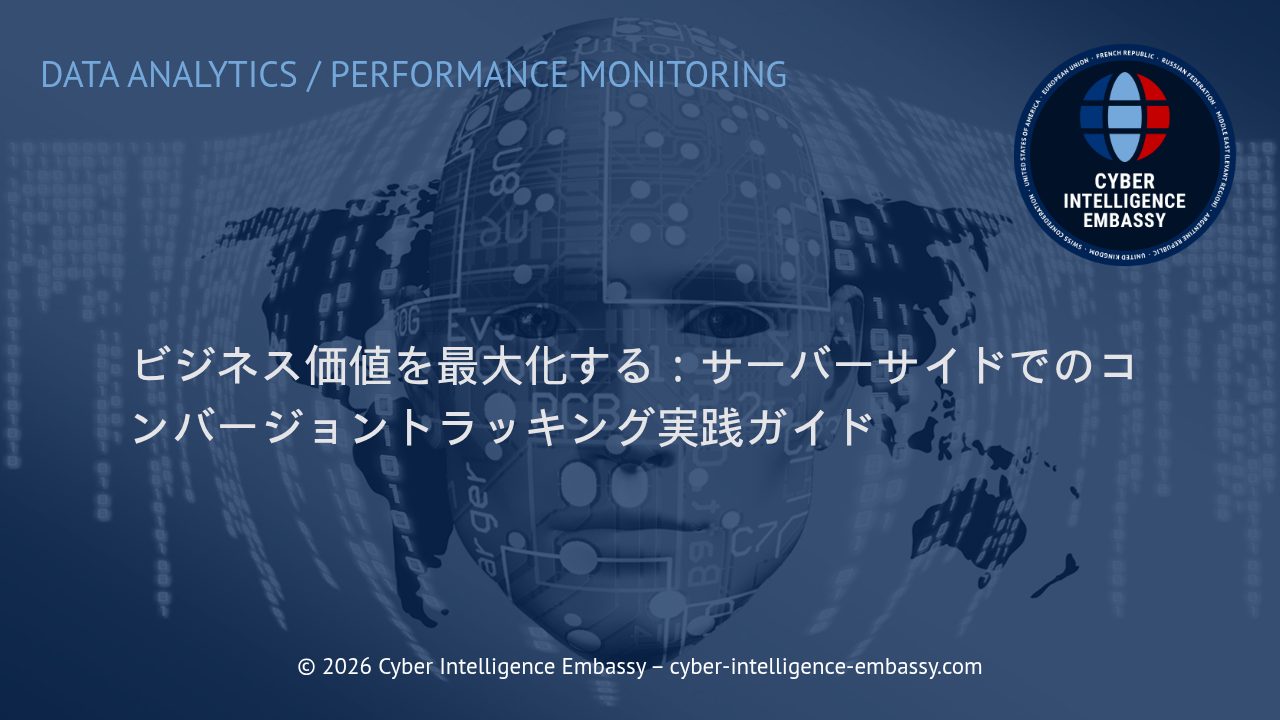 ビジネス価値を最大化する：サーバーサイドでのコンバージョントラッキング実践ガイド