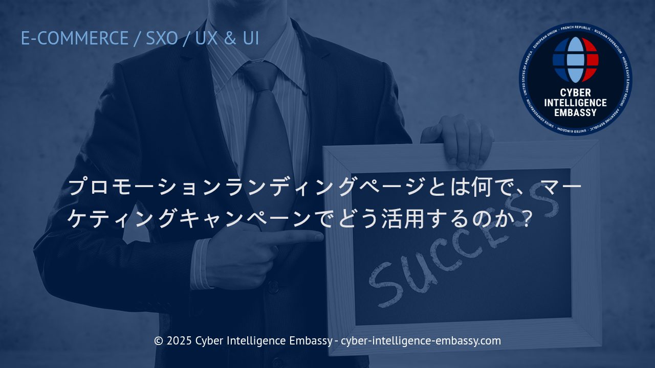 プロモーションランディングページ活用術：マーケティングキャンペーンを最大化する戦略と実践