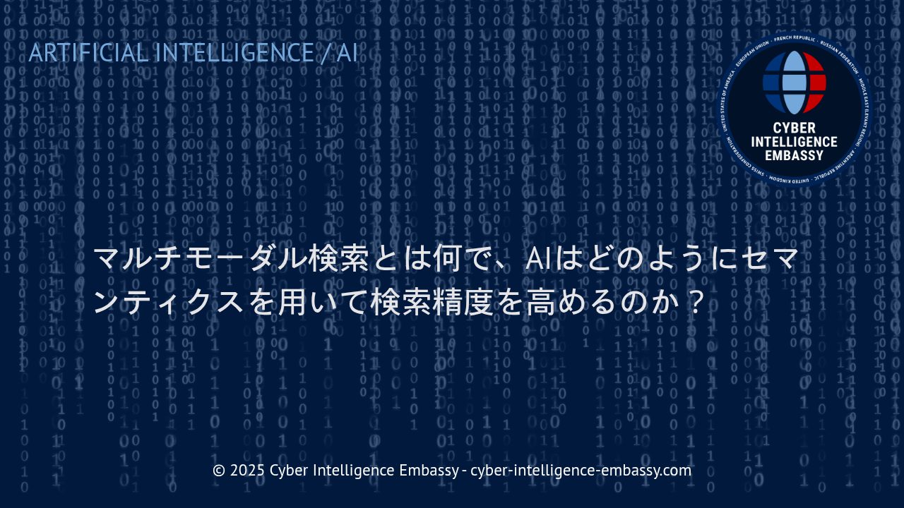 ビジネスに革新をもたらす「マルチモーダル検索」とAIセマンティクスの最前線