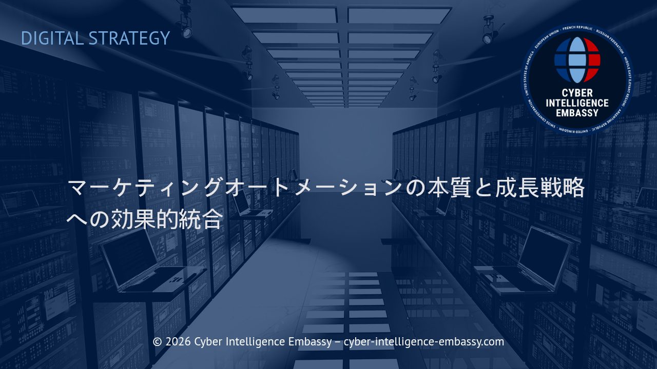 マーケティングオートメーションの本質と成長戦略への効果的統合