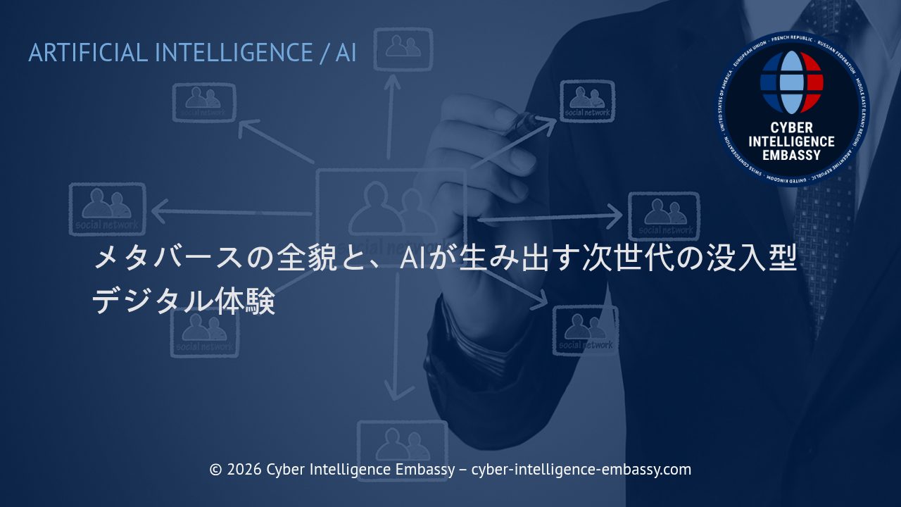 メタバースの全貌と、AIが生み出す次世代の没入型デジタル体験