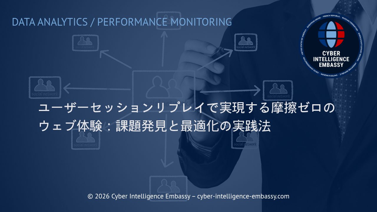ユーザーセッションリプレイで実現する摩擦ゼロのウェブ体験：課題発見と最適化の実践法