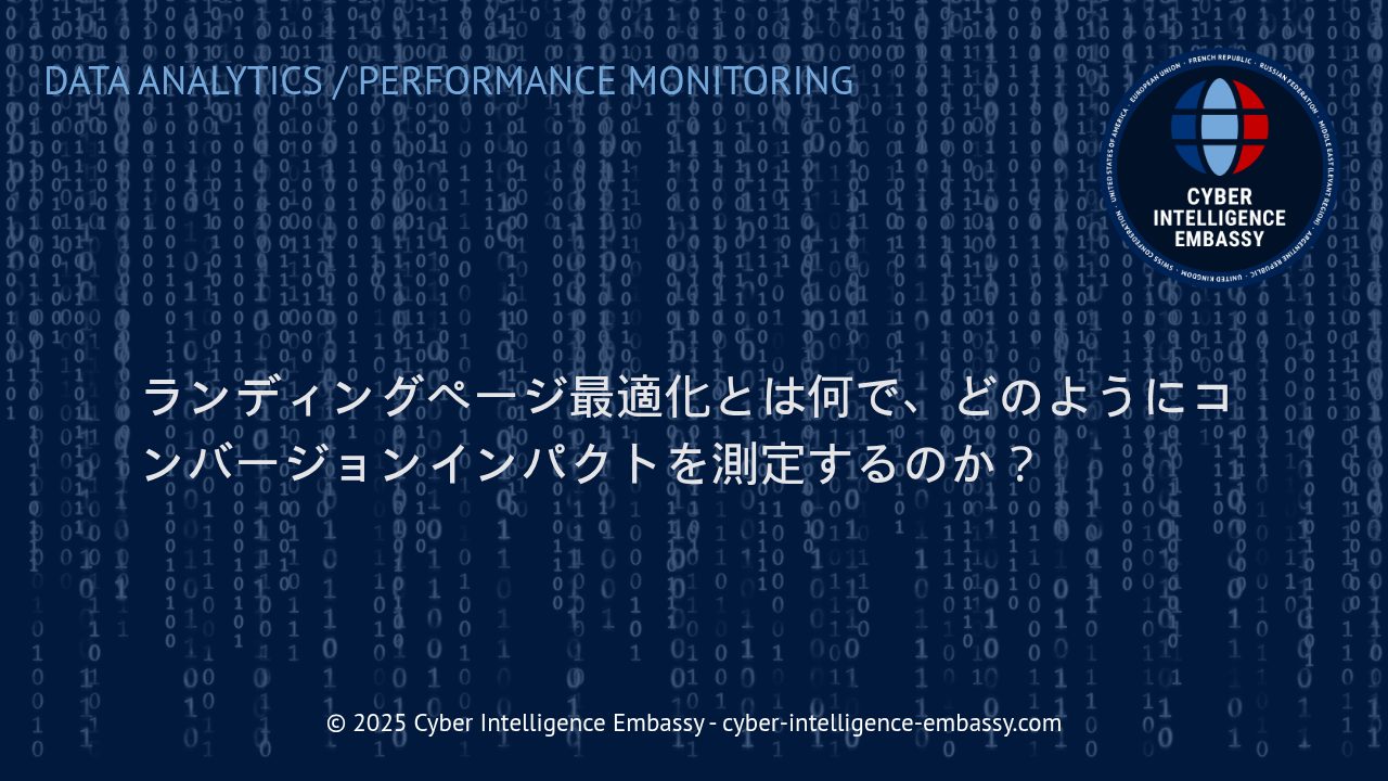 ランディングページ最適化がもたらすビジネス成果とコンバージョン指標の測定法