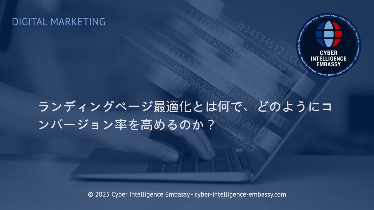 ビジネス成果を最大化するランディングページ最適化の実践方法