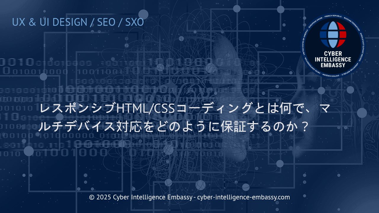 レスポンシブHTML/CSSコーディングで実現する現代のマルチデバイス対応
