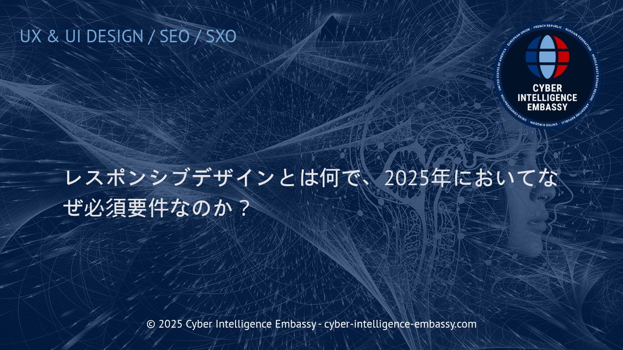 2025年におけるレスポンシブデザインの重要性と企業成長への影響