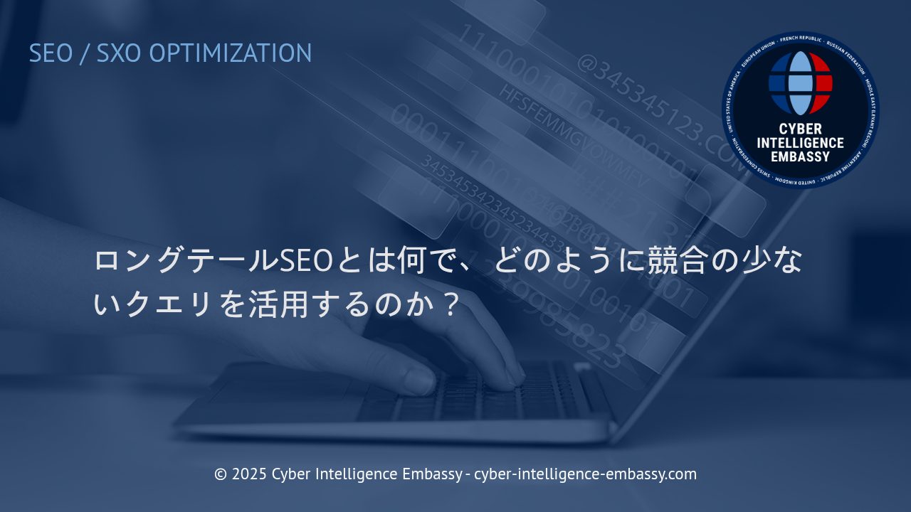 ロングテールSEO戦略：競合の少ないクエリを活用してビジネス競争力を高める方法