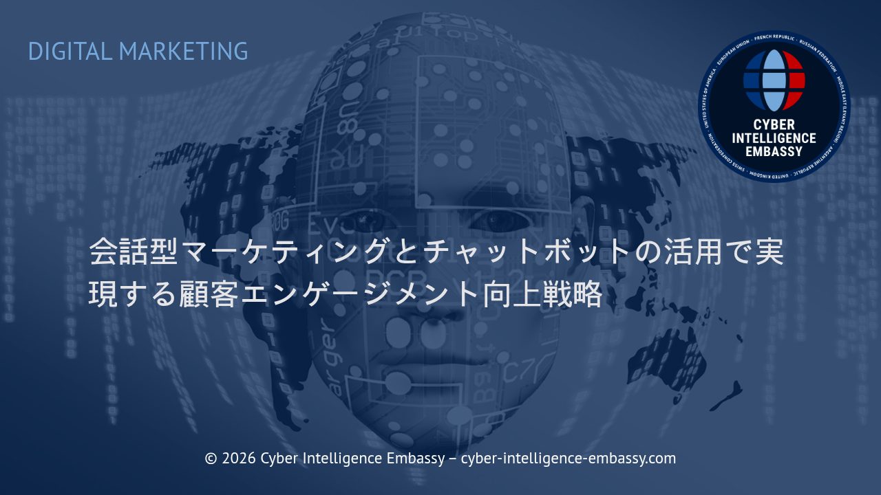 会話型マーケティングとチャットボットの活用で実現する顧客エンゲージメント向上戦略