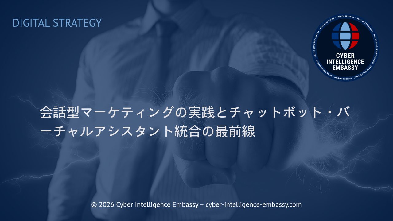 会話型マーケティングの実践とチャットボット・バーチャルアシスタント統合の最前線