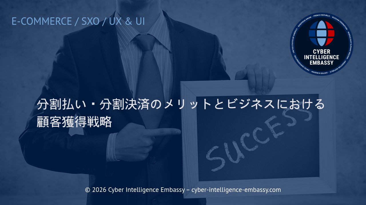 分割払い・分割決済のメリットとビジネスにおける顧客獲得戦略