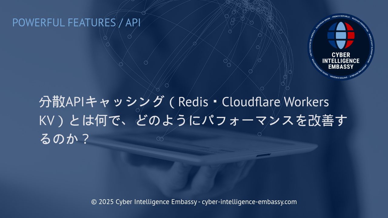 分散APIキャッシングの本質：RedisとCloudflare Workers KVによるパフォーマンス革命