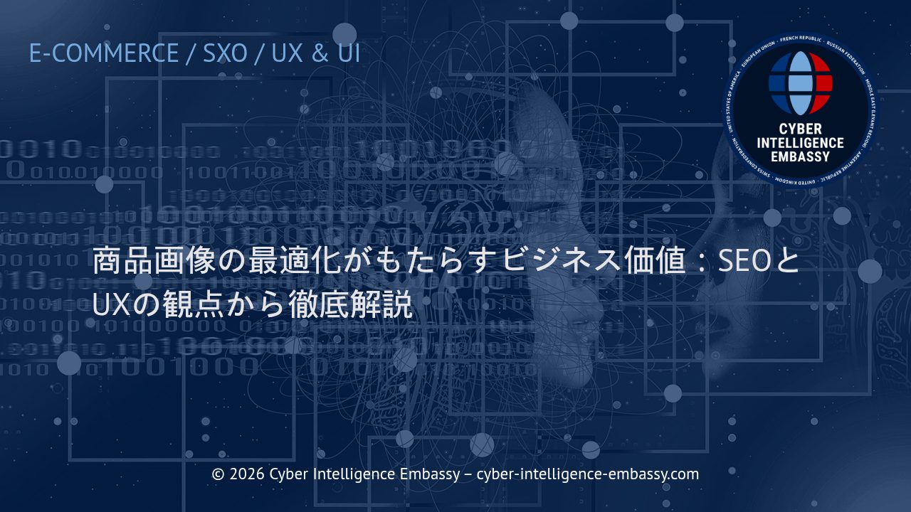 商品画像の最適化がもたらすビジネス価値：SEOとUXの観点から徹底解説