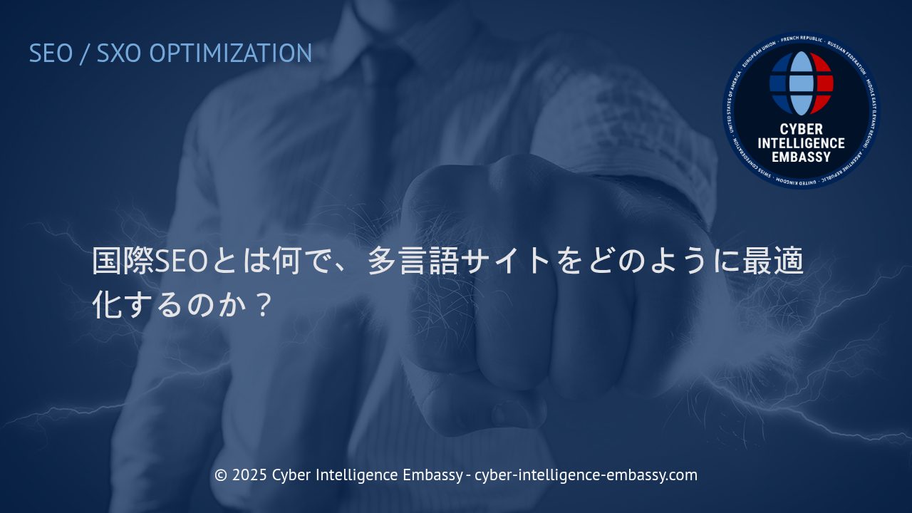 グローバル市場で成功するための国際SEOと多言語サイト最適化戦略