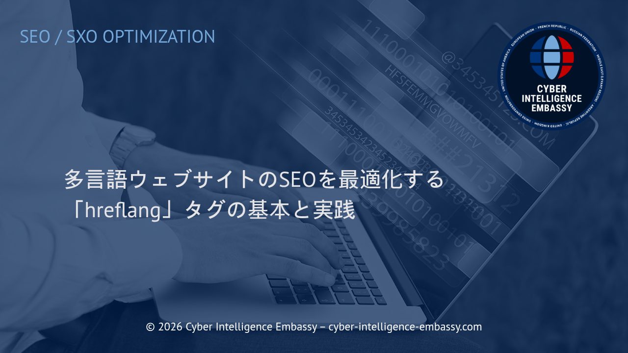 多言語ウェブサイトのSEOを最適化する「hreflang」タグの基本と実践