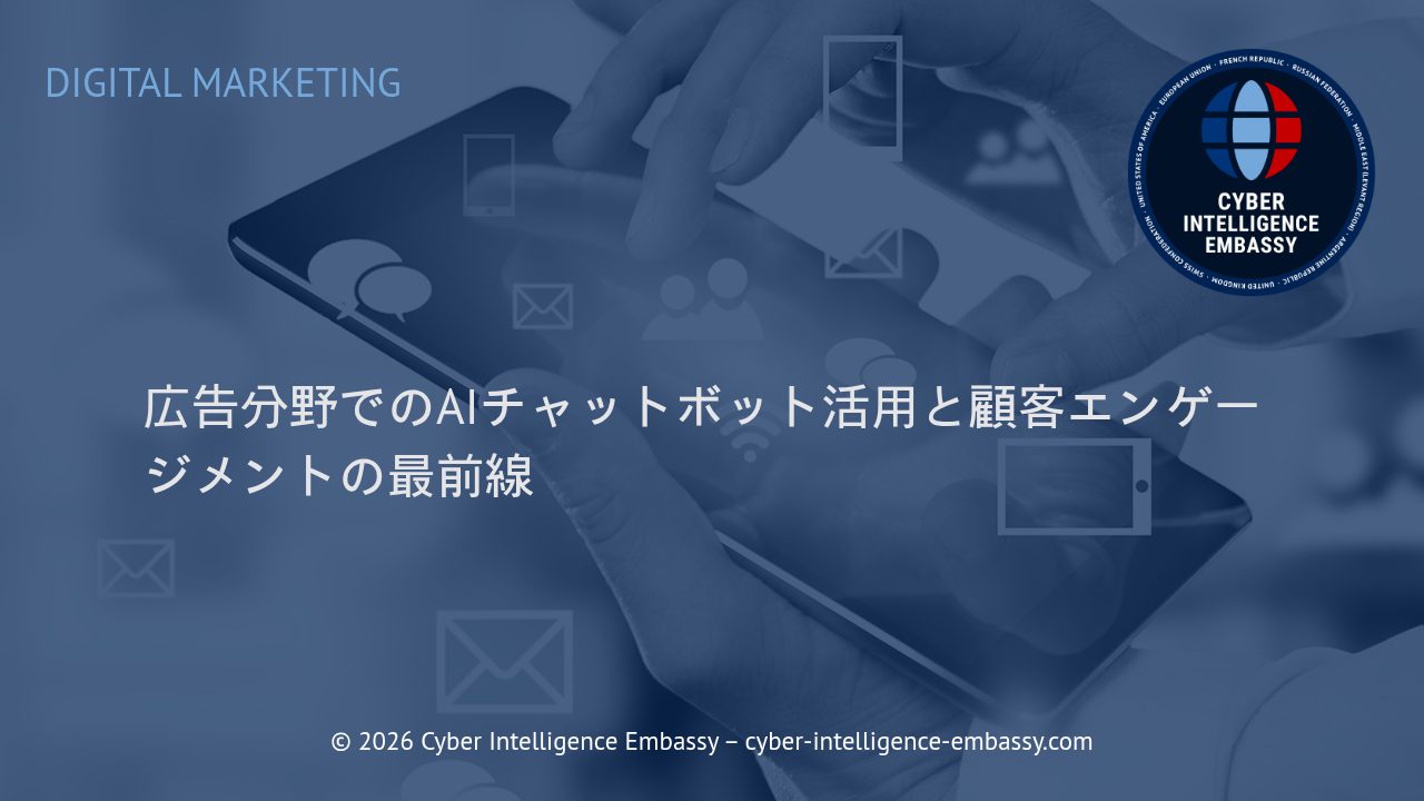広告分野でのAIチャットボット活用と顧客エンゲージメントの最前線
