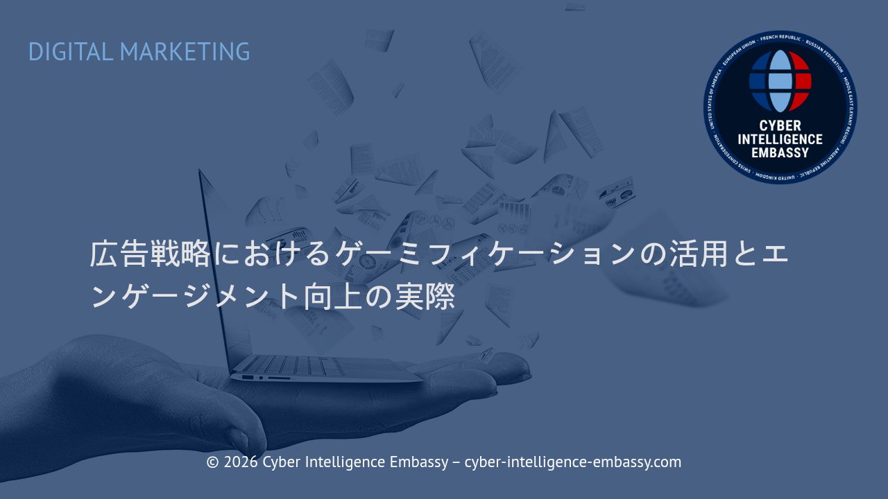 広告戦略におけるゲーミフィケーションの活用とエンゲージメント向上の実際