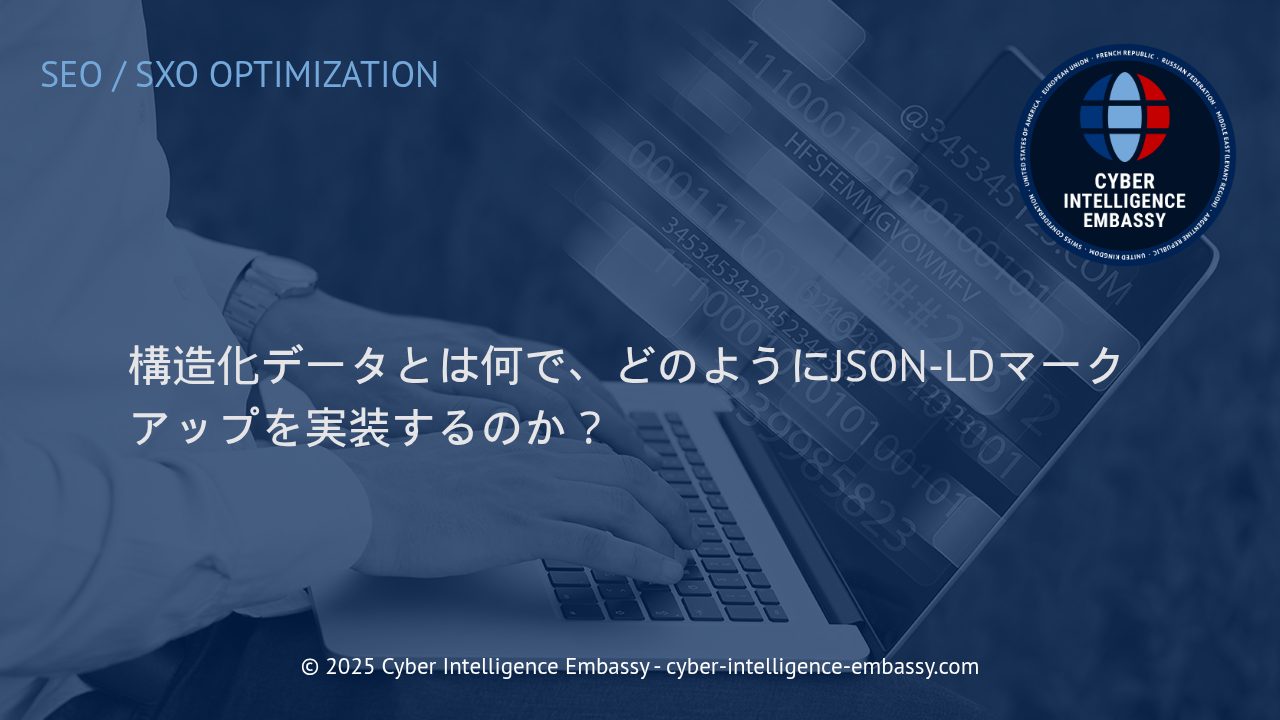 ビジネスを加速させる：構造化データとJSON-LDマークアップ実践ガイド